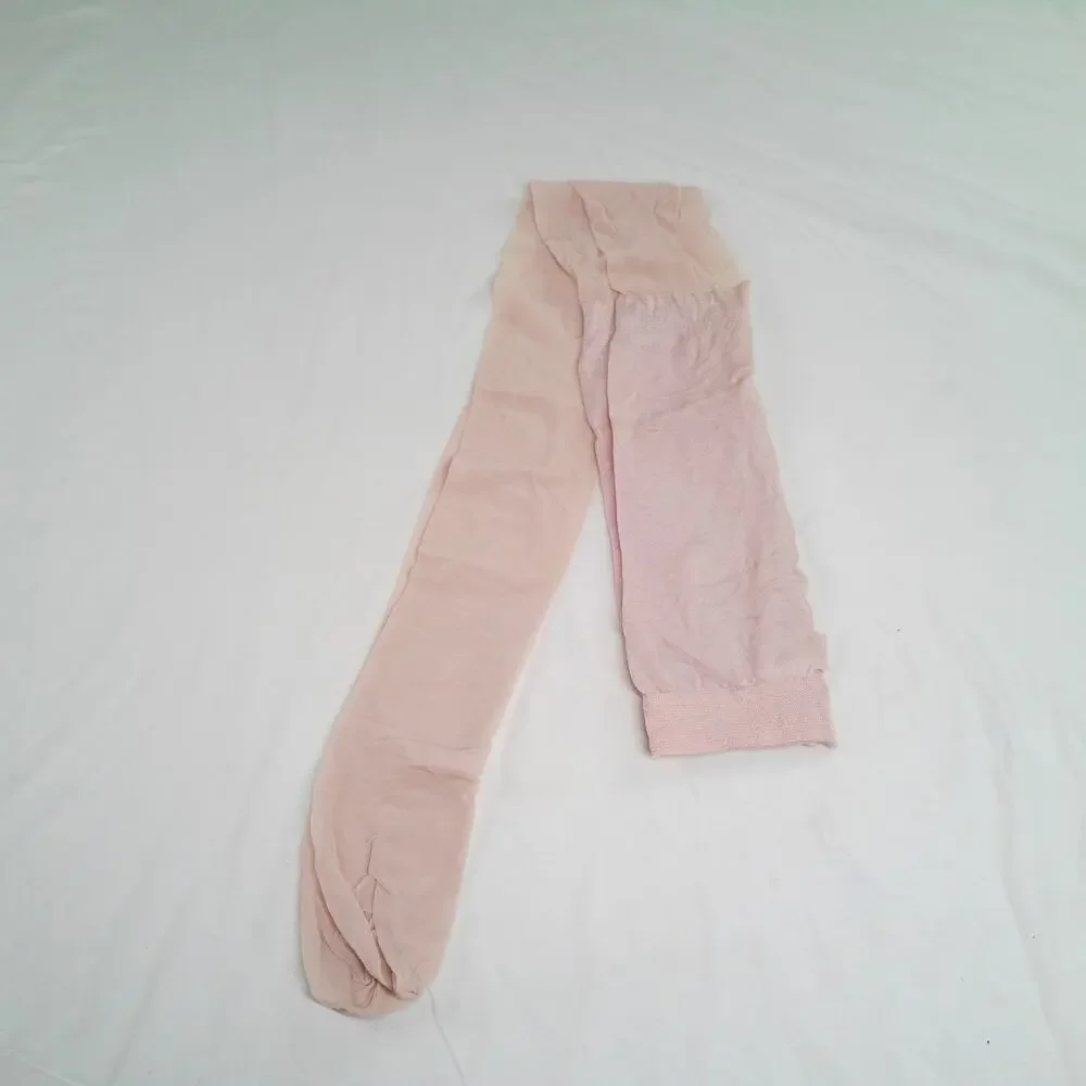 Worthington Sheer Caress Control Top Pantyhose Pale Pink 13 Long Sandalfoot